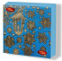 Салфетка  Gold decor "НГ Фонарь на синем" 33*33см, 20 шт., 3-х слойная