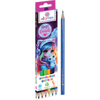 Карандаши цвет.  6цв  Attomex Best Friends"  М, шестигранные