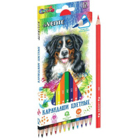 Карандаши цвет. 12цв deVENTE Trio  2М, трехгранные