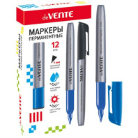 Маркер перманентный 1,0 мм  синий