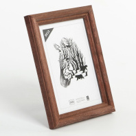 Фоторамка дерево  9*13см. 1702 (Темно-коричневая)