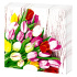 Салфетка "Тюльпаны" 33*33см, 20 шт., 2-х слойная