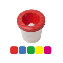 Стакан непроливайка  одинарный "Ассорти" 5 цв.