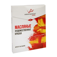Набор красок масляных худож. VISTA-ARTISTA "Studio "  24цв*10 мл, картон