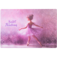 Настольное покрытие д/лепки 33*23см "Ballet Academy" 600мкм