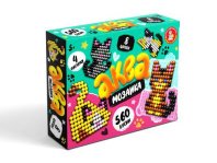 Аквамозаика 560 дет. 4 картинки, планшет "Котики"