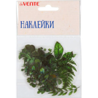 Декор наклейки для творчества "deVENTE. Leafs.Set 1" от 2x6 см до 5x6 см, ПВХ, ассорти