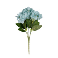 Декоративные элементы "Гортензия" синяя, 29см