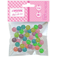 Камни, светящиеся в темноте " DIY Звездные шарики" 10 мм, 30 г.