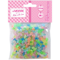 Камни, светящиеся в темноте " DIY Радужные кристаллы" 6-9 мм, 30 г.