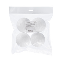 Пенопластовая заготовка Шар D= 8см, 4 шт