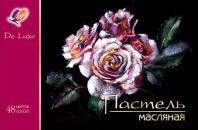 Пастель масляная  Люкс  48цв. круглая