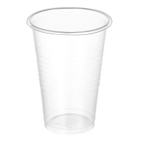 Стакан пластиковый прозрачный, 200мл. 100шт в уп.