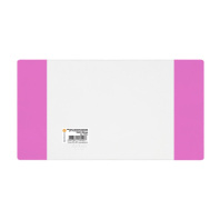 Обложка для тетрадей и дневн. (209*350) ПВХ 110мкм прозр., с красным клапаном