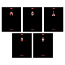 Тетрадь А5 48л кл. Hatber "Русский стиль" обл.мел.картон, мат.лам., 3Dлак, 5 диз.в спайке