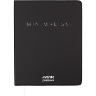 Дневник универсальн. обл. кожзам, интегр. "Minimalism", шелкография, 48л, ляссе