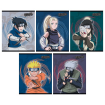 Тетрадь А5 48л кл. Полиграф Принт "Naruto" твин.УФ-лак, конгрев, белизна 100%
