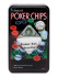 Набор для покера "Poker chips" 100 фишек, в металлическом футляре