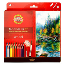 Карандаши цвет. акварельные 72цв Koh-I-Noor "Mondeluz"