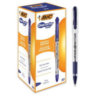 Ручка гелевая BIC GeloCity каучук. держатель, 0,5мм, чернила синие Ручка гелевая BIC GeloCity каучук. держатель, 0,5мм, чернила синие