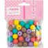 Бусины пласт. "deVENTE. Balls"  14мм 30 шт., с матовым покрытием Soft-touch, ассорти