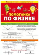 Шпаргалка 210*150мм "Помогайка по физике"
