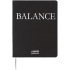 Дневник универсальн. обл. кожзам, интегр. "BALANCE", шелкография, 48л, ляссе