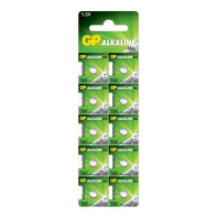 Батарейка-таблетка G-1 (164A) GP Alkaline, блистер, цена за 1 шт