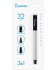 Флеш-драйв  32 GB USB 2.0 Smartbuy Ручка-флэшка-стилус серебристая
