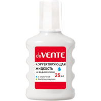Корректирующая жидкость deVENTE, 25мл., быстросохнущая