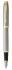 Parker IM Core Перьевая ручка  F321 Brushed Metal GT F сталь нержавеющая