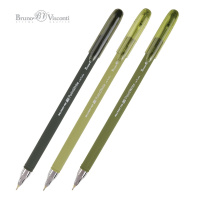Ручка шар. BV "PointWrite. Verde" 0,38мм, синяя, 3 вида
