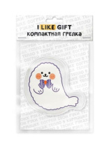 Карманная грелка многоразовая "Bowtie seal"