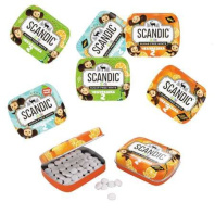 Драже освеж. б/с "SCANDIC. Апельсин" 14 гр / уп.18 шт./