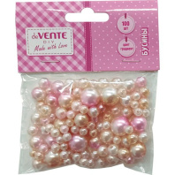 Бусины пласт. "deVENTE. Pink Dream" французская сирень ассорти от 6 до14мм 100 шт. Бусины пласт. "deVENTE. Pink Dream" французская сирень ассорти от 6 до14мм 100 шт.