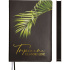 Ежедневник недат. А5 deVENTE   Tropicana 320стр., черный с рисунком, тв.обл.,кожзам.,бумага 70г/м