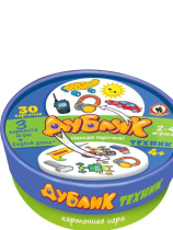 Игра настольная Дубль "Техник" 30 карточек
