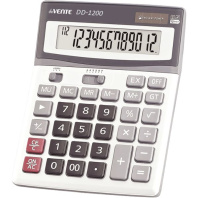 Калькулятор  12 разр. deVENTE"  настольный, черный DD-1200