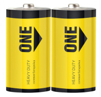 Батарейка R-20 Smartbuy ONE, солевая, блистер, цена за 1 шт