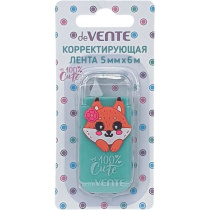 Корректирующая лента deVENTE.100% Cute. Fox, 5мм*6м
