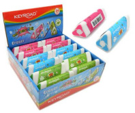 Ластик KEYROAD "Kaleidoscope" треугольный, ассорти