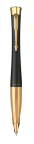 Parker Urban Twist Шариковая ручка Muted Black  GT M синие чернила