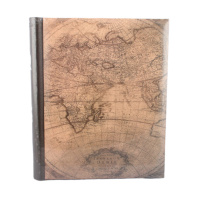 Фотоальбом магнитный 20л  23*28см спир. Map