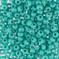 Бисер круглый "GAMMA"  2,3мм   5гр стекло, бирюзовый