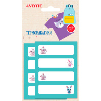 Набор именных термонаклеек на тканевой основе "deVENTE. Little Rabbit" 60x20 мм, 8 шт.