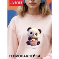 Набор термонаклеек  "deVENTE. Sweet Panda " 13х16 см, д/текст.изделий