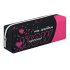 Пенал-косметичка (195*70*55) молния, ткань "Фразы с характером" шелкография