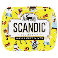 Драже освежающие SCANDIC без сахара со вкусом "Клубничный микс", 14 г., 4610274540063