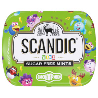 Драже освежающие SCANDIC без сахара со вкусом "Яблоко", 14 г.