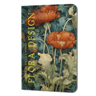 Записная книжка А5 32л. картон, скоба "FLORA DESIGN. Inspired by William Morris. Красные маки" лин. Записная книжка А5 32л. картон, скоба "FLORA DESIGN. Inspired by William Morris. Красные маки" лин.